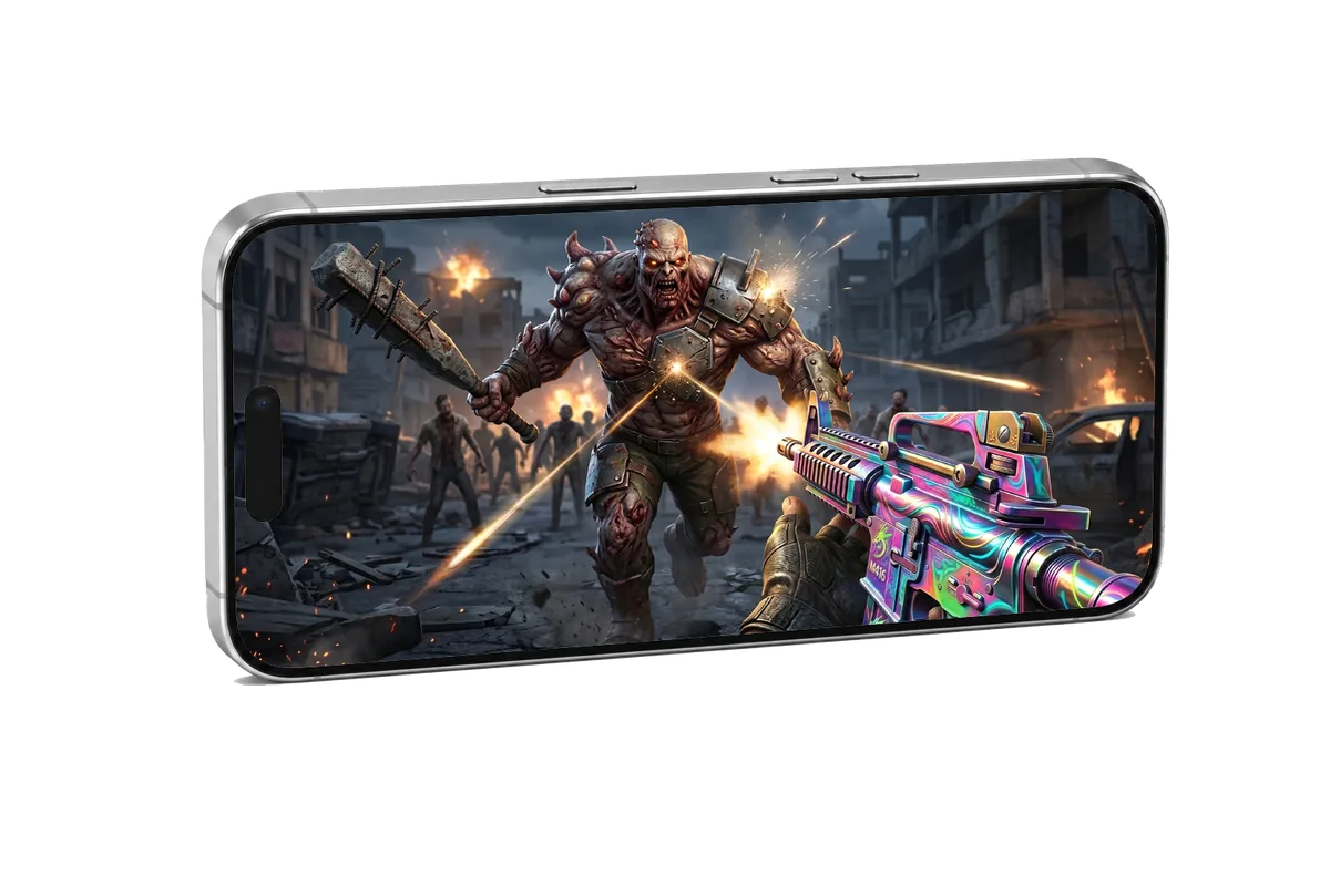 Sniper Zombie FPS gameplay mockup